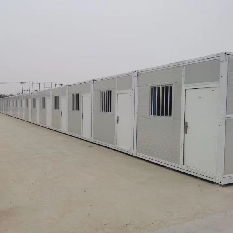 Office Building 2 Bedroom Prefabricated Folding Expandable Container House