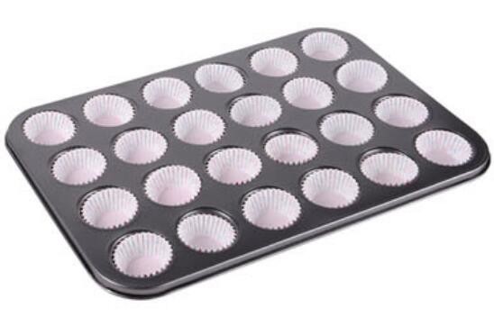 Hot selling customized Classic Non stick 6,24 cups muffin pan /cake mold with Paper Cup