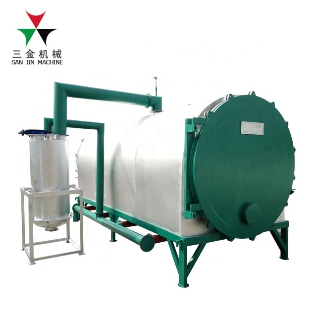 Horizontal Airflow Charcoal Carbonization Furnace Charcoal Maker Machine
