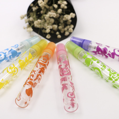 10 ml tube spray glass perfume bottles