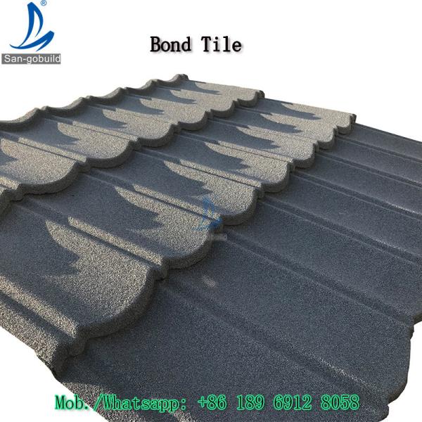 Wholesale Kenya KEBS Standard Factory Direct Sell Decras Roofing Maroon Stone