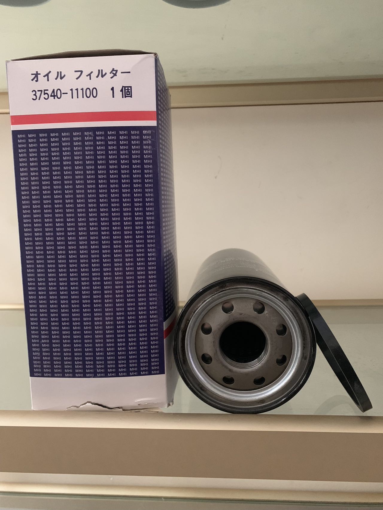 Engine oil filter machine 37540-11100 P551133 Wholesale Diesel Engine Spare Parts Fuel oil filter element For Mitsubishi