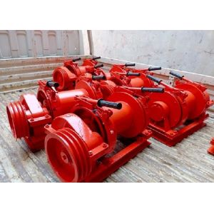 Slow Speed Hydraulic Hoist Winch , 30 Ton Winch With Automatic Spooling Device