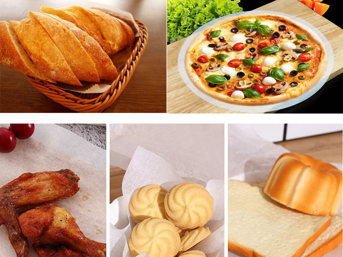 35gsm + 15g PE Coated MG Kraft Paper For Wrapping French Baguette Greaseproof