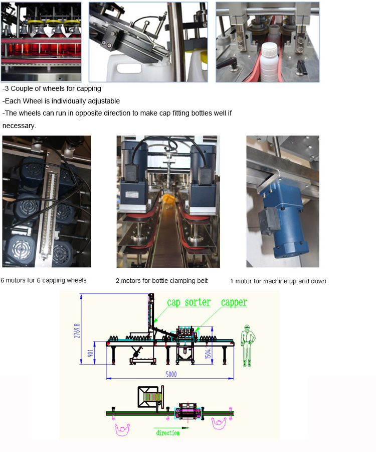 Single Npack Automated Bottling Line Beverage Bottle Online Capping