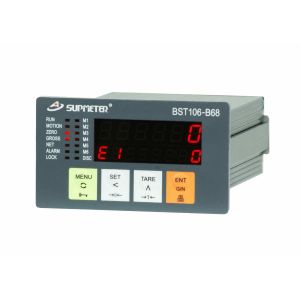 Red LED Digital Scale Indicator , 4 Material Ration Weight Controller System