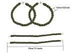 Round Shape Military Elastic Boot Bands Custom Package For Air Force CE