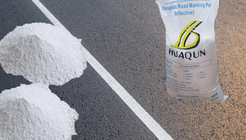 Thermoplastic Reflective Road Marking Paint White / Yellow Traffic Line Marking Paint
