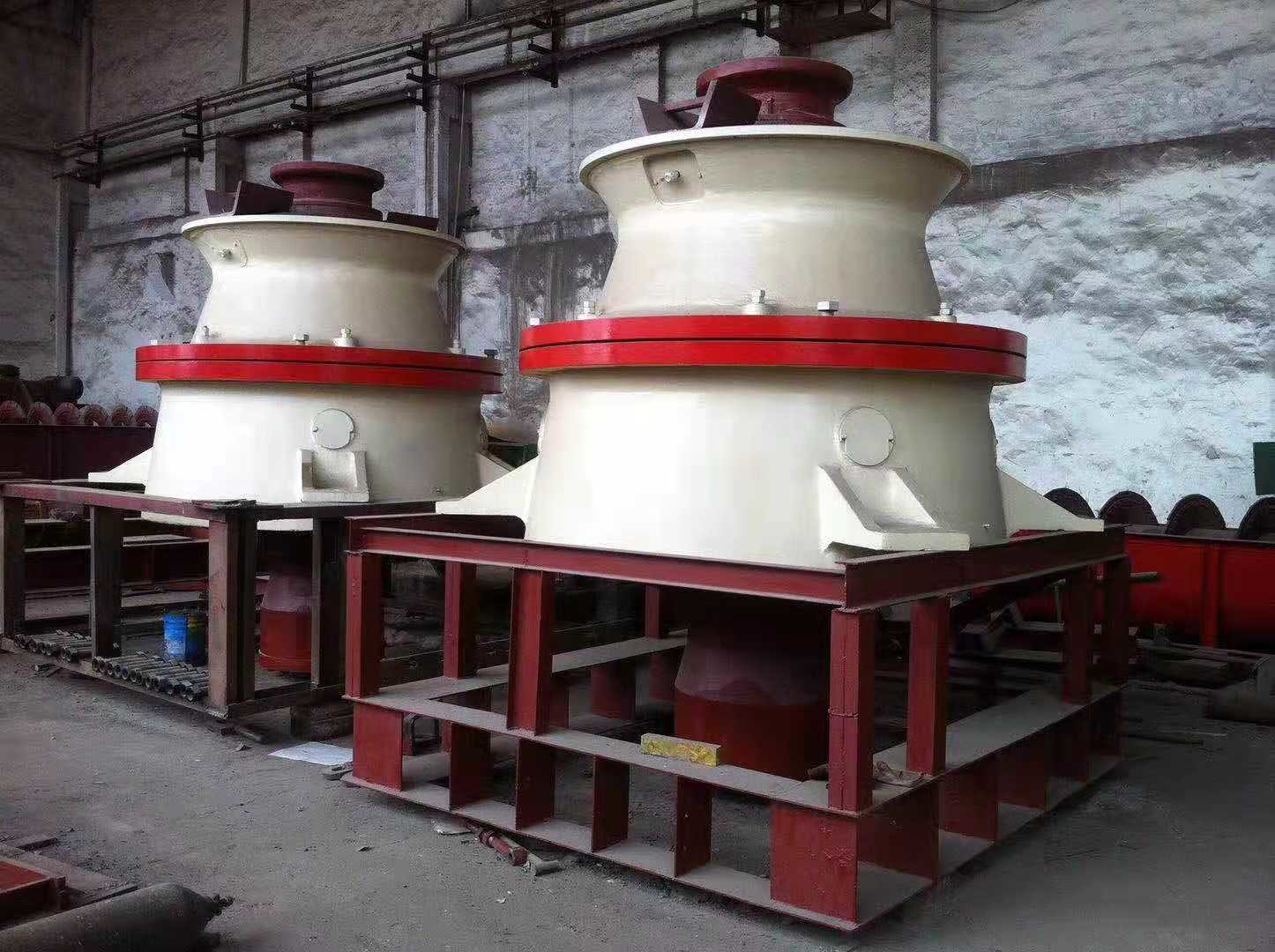 Mining Cone Crusher Machine High Fine Material Ratio With Spring Type Protector