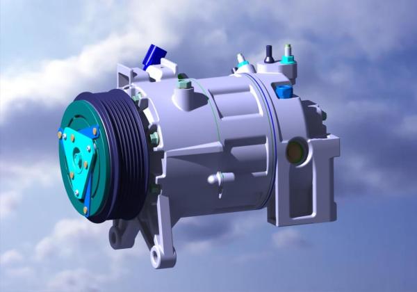 92600 JA10A Electric Automotive AC Compressor 2007 Murano Air Compressor For Car