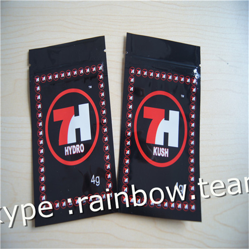 Herbal incense bag/ three side seal zipper bag / custom herbal incense bag for 1g /2g /3g/4g/5g sachet bag for powder