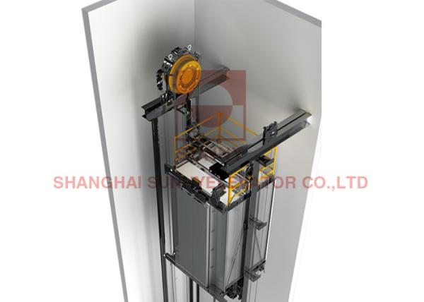 Machine Roomless Passenger Elevator With Green Drive And Energy Conservation