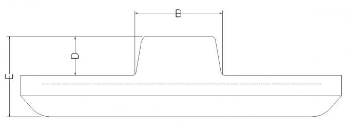 Reinforced High Power AG Rubbe Tracks Sized In 30"X6"X57 For CAT Challenger 65-95 Allowing High Speed Wear Resistance 0