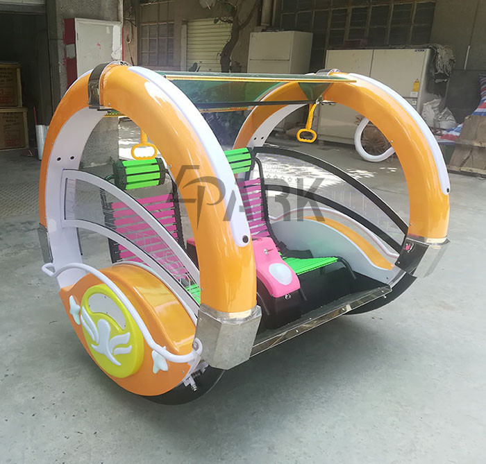 Amusement Swing Rides Lebar Car 2 Person Game Machine Ce Approved