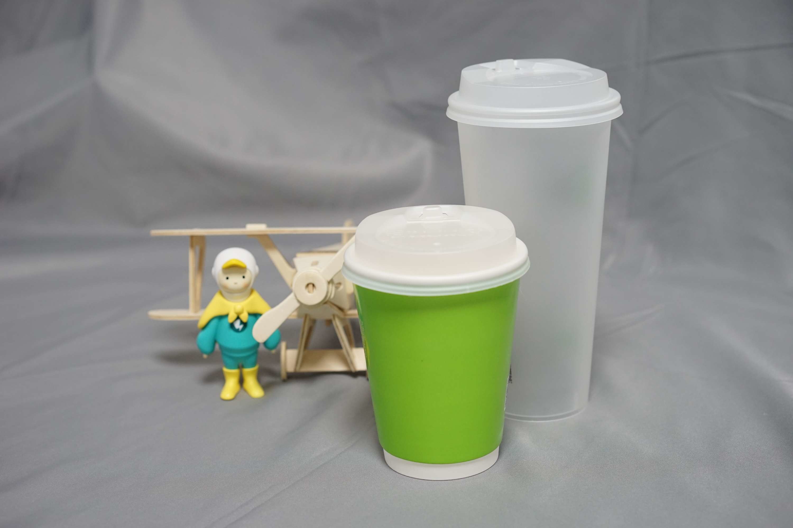 CPLA Hot Drink Biodegradable Coffee Cup Lid Compostable