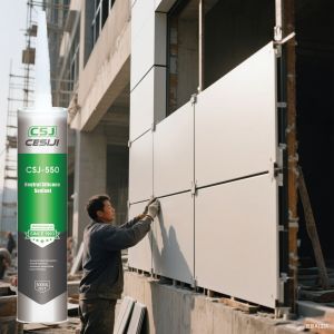 Neutral Silicone Sealant Sealing Joints In Glass / Ceramics / Building Materials