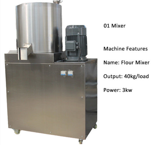 Siemens PLC Control Snack Food Extruder Machine For Puffs / Pastry / Filled Snacks