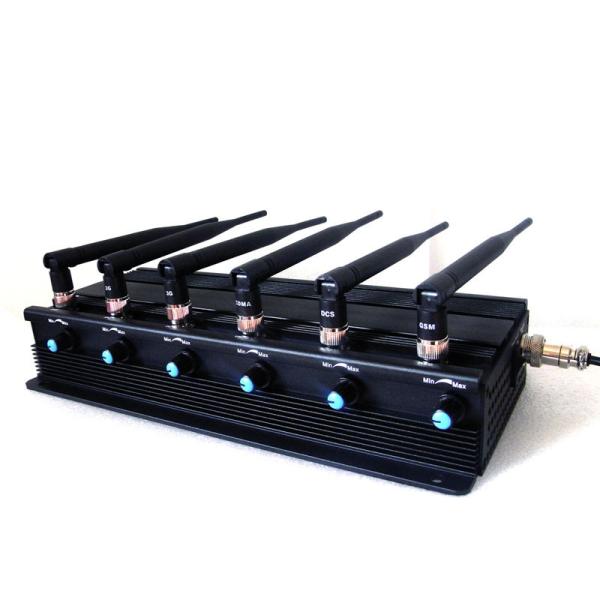 Signal jammer | 15W High Power Adjustable 3G Mobile Phone VHF UHF Walkie-Talkie