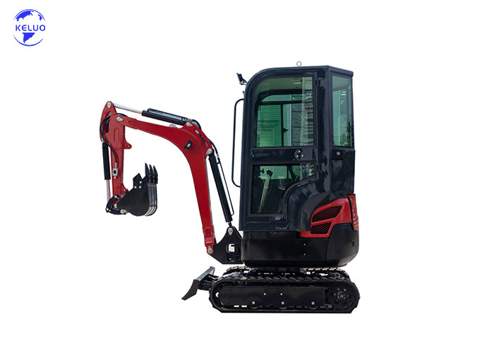 1200KG Mini Excavator HT12 Rubber Crawler 1.2ton Small Digger
