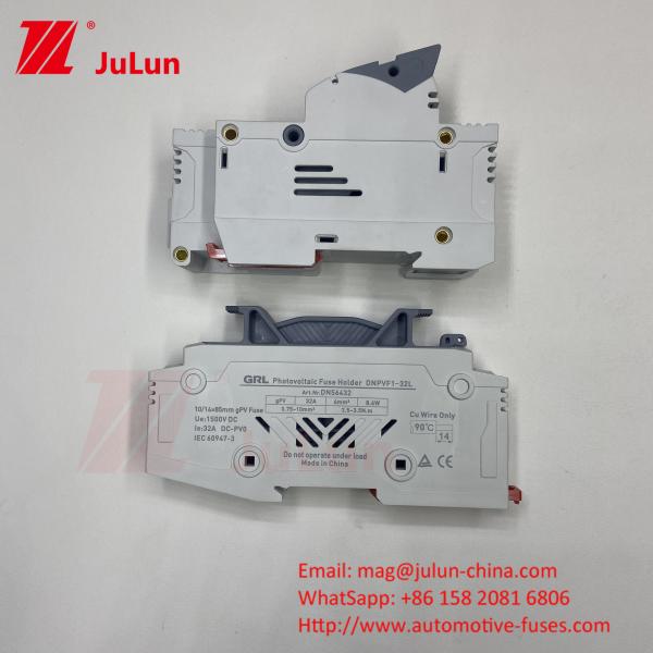 Solar Photovoltaic Inverter with 14x51mm Din Rail Solar Fuse Holder / Solar Pv
