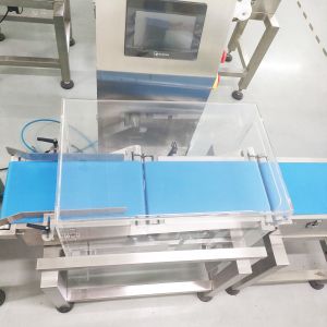 Automatic Food Packaging Checkweigher Machine Touch Screen With Belt