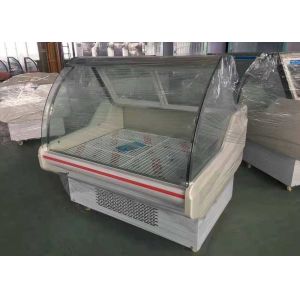 Direct Cooling Serve Over Counter Fridge For Delicatessen Showcase