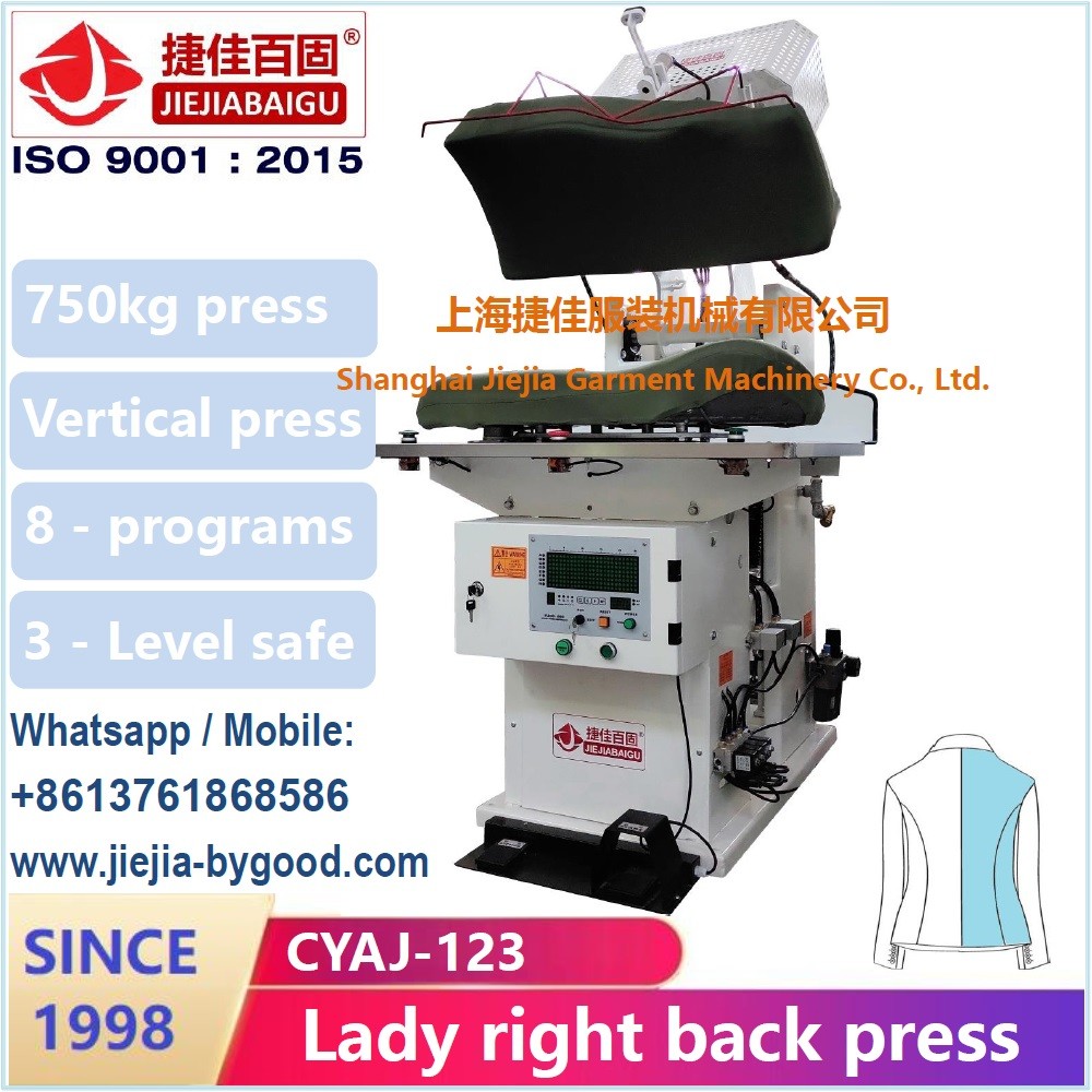 Steam Heating system vertical Garment Dress Pressing Machine For Jacket Suit Dress ironing equipment