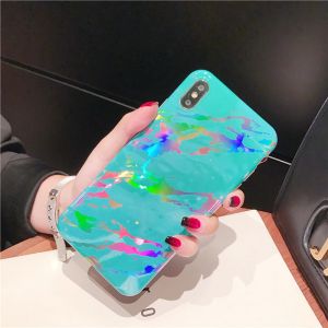Iphone Xs Max TPU laser marble case, Iphone Xs Max protective TPU case, Iphone