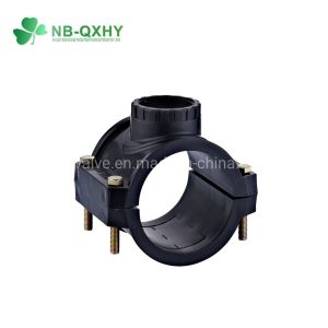  Equal Round Head Code Plastic PP Compression Fittings Clamp Saddle for Irrigation Manufactures