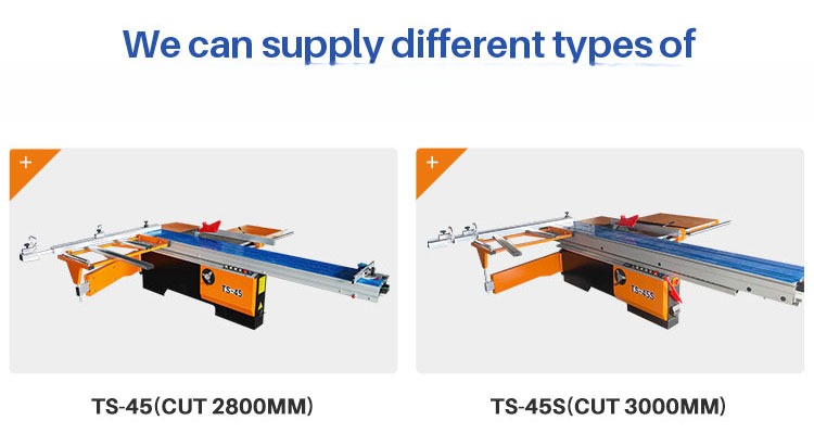 45 Degree 90degree Wood Mdf Board Cutting Panel Saw Woodworking Machine 380V