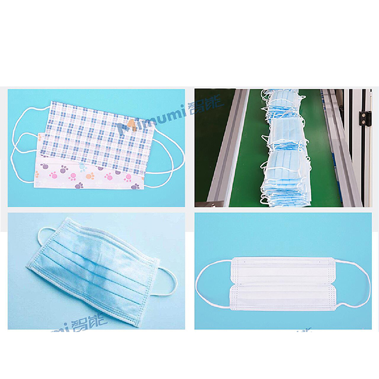 3 Ply Disposable Mask Production Machine 1+2 Full Automatic