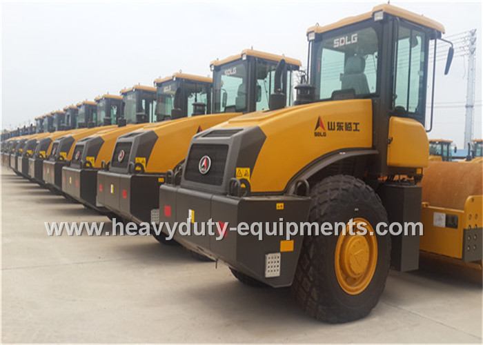 Rear Wheel Mechanical Vibratory Road Roller Road Paving Equipment 2.0/1.0 mm Vibrate Range