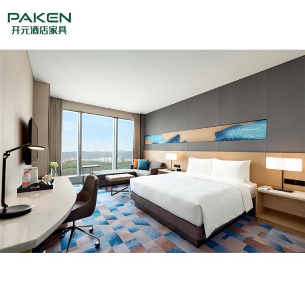 Modern hotel bedroom furniture, wooden used hotel furniture , custom size hotel