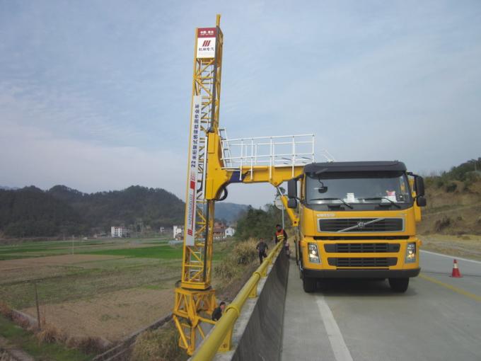 Platform Type Bridge Inspection Truck chassis VOLVO 8x4 309KW(420HP)