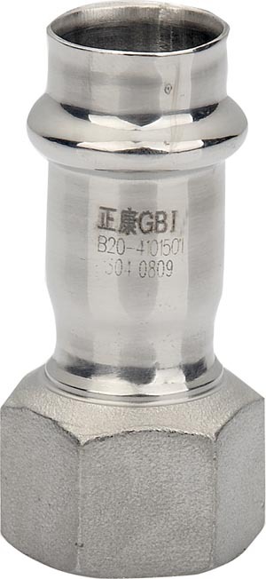 Female threaded adapter / male threaded elbow 2015 high quality press fitting Sanitary pipe fitting