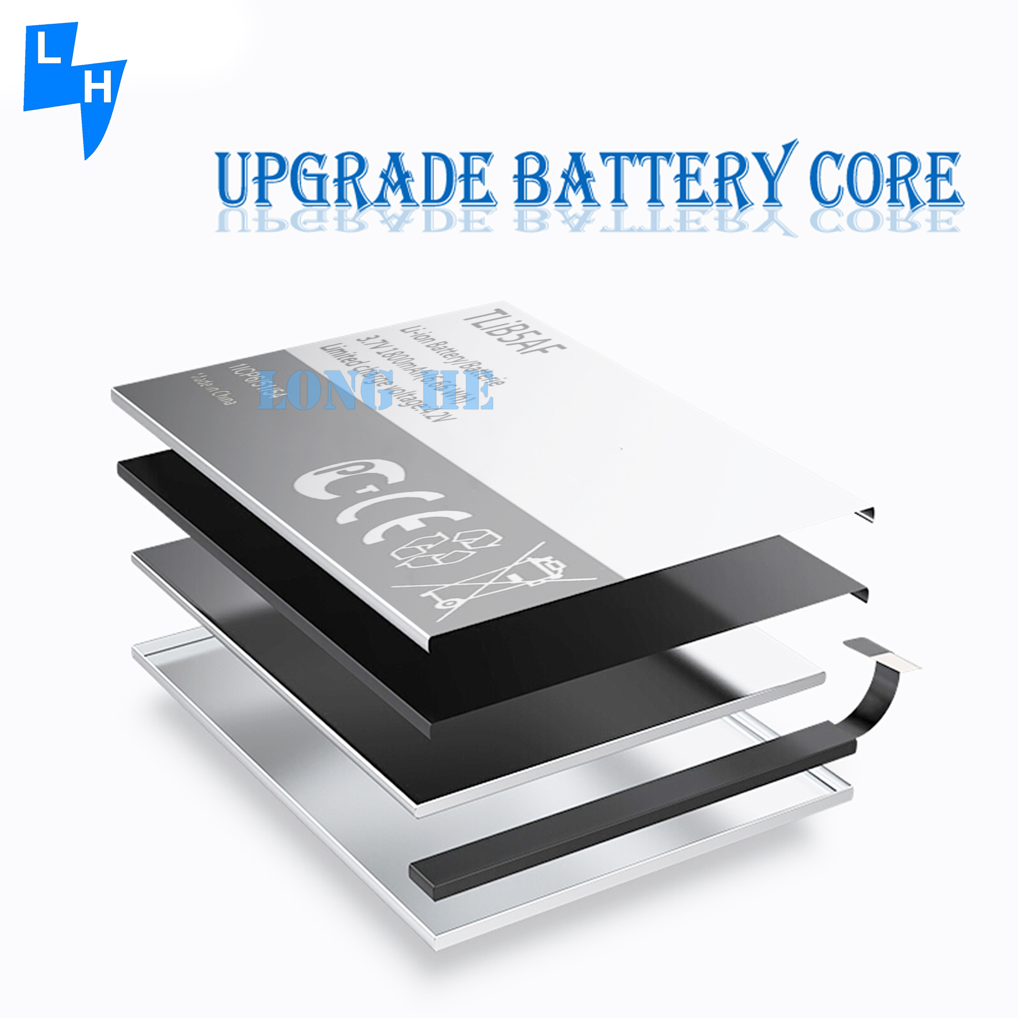 Alcatel One Touch Pop C5 OT5036 OT5036D TCL S800 1800MAH TLIB5AF Lithium Ion Battery
