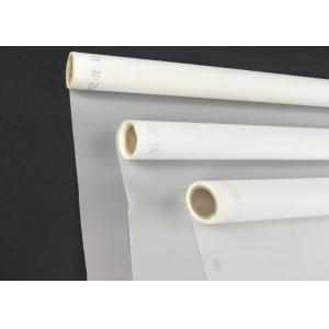 80 T 200 Mesh 127 MM Polyester Screen Printing Mesh Roll For Glass Printing