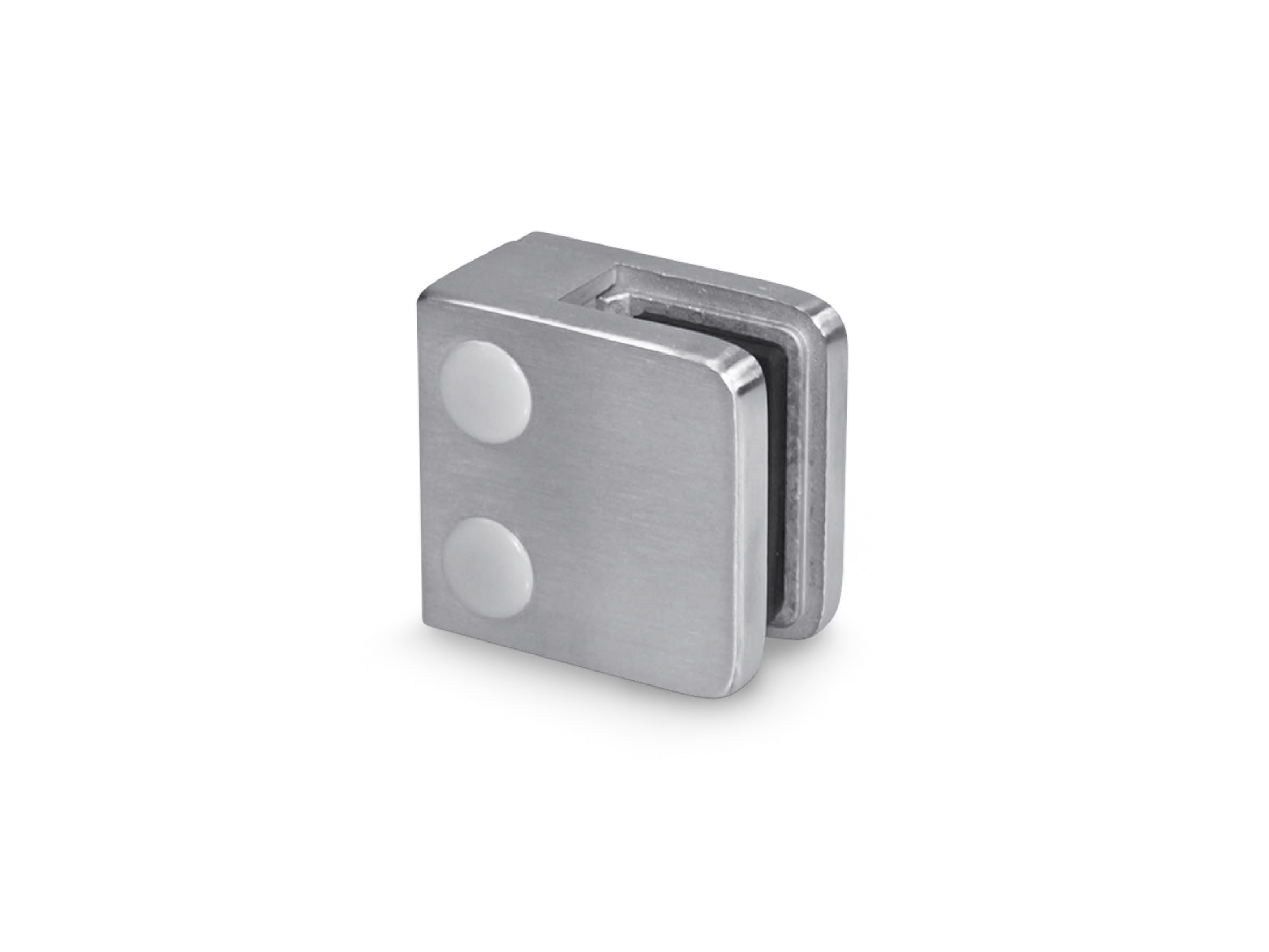 Satin 12mm 304 Stainless Steel Glass Clamps
