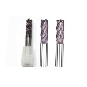  Four Flutes Square End Mill Tungsten Carbide CNC General Processing Manufactures