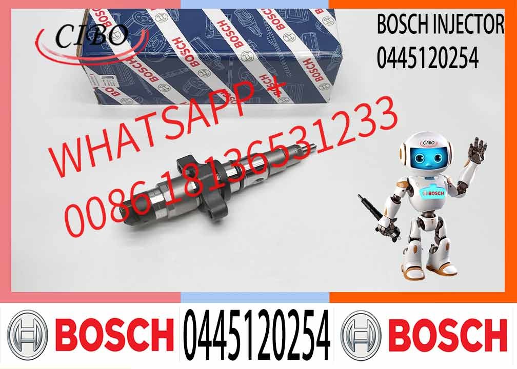 High Performance Diesel Engine Common Rail Fuel Injector 5263317 0445120254