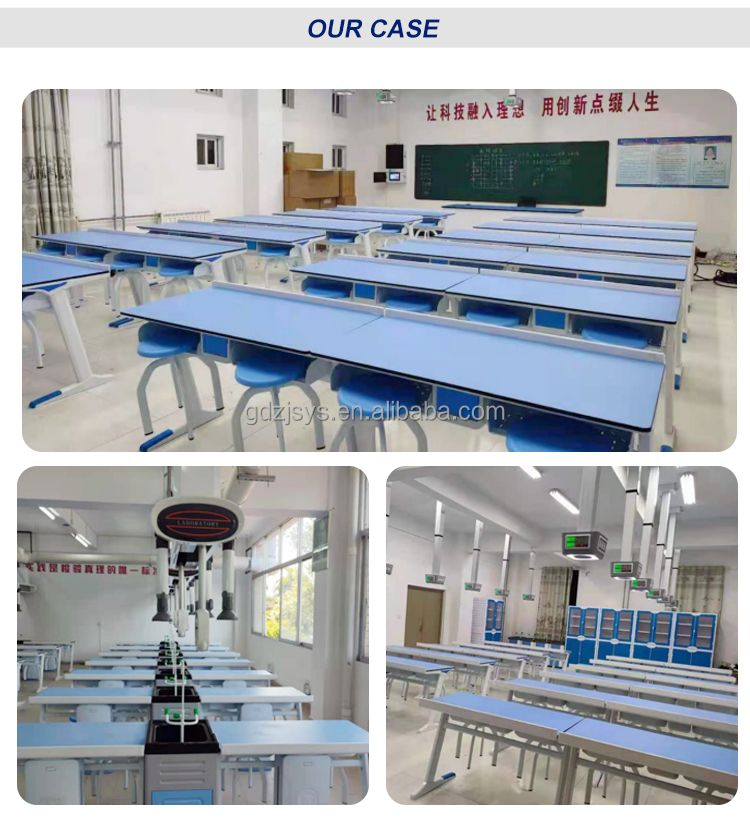 Classic Style School Chemical Lab Furniture With Aluminum-plastic Material