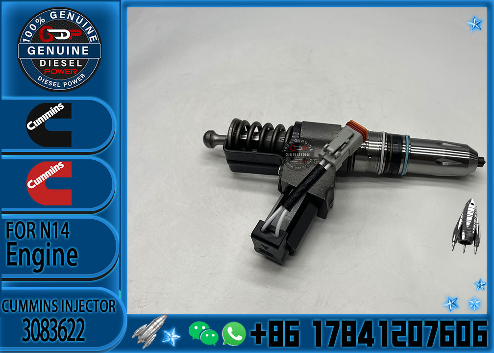 Construction Machinery PartsFuel Injector ForN14 Diesel3083846 3083622 3411759 4384360FFFor CUMMINS Diesel Engine