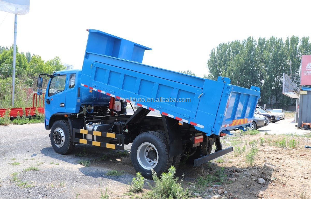 China Factory Supply Good Quality Small Mini DFAC DongFeng 4X2 Diesel 5T 10T Light Duty Mining Dump Tipper Trucks Dump Truck
