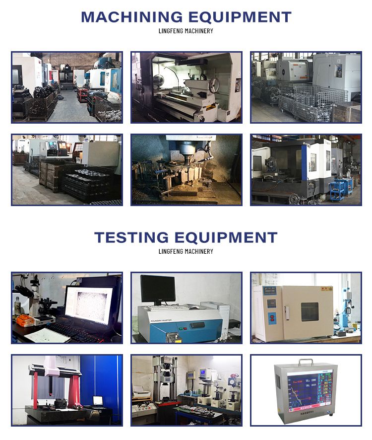 GGG40 GGG45 GGG50 China Foundry Iron Casting Ductile Iron Casting Box Casing GJS40 GJS45