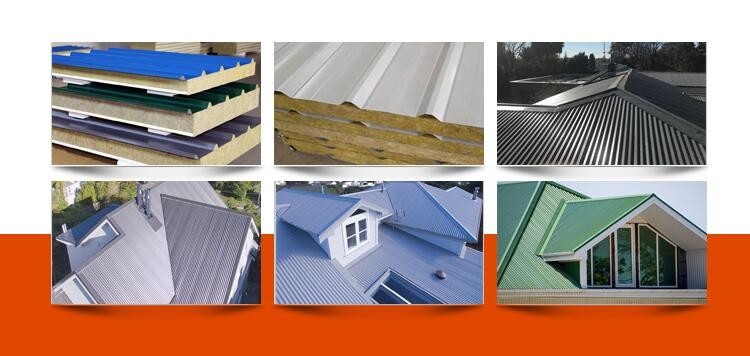 ASTM A653 Galvanised Metal Roofing Sheets Gauge 26 Building Material