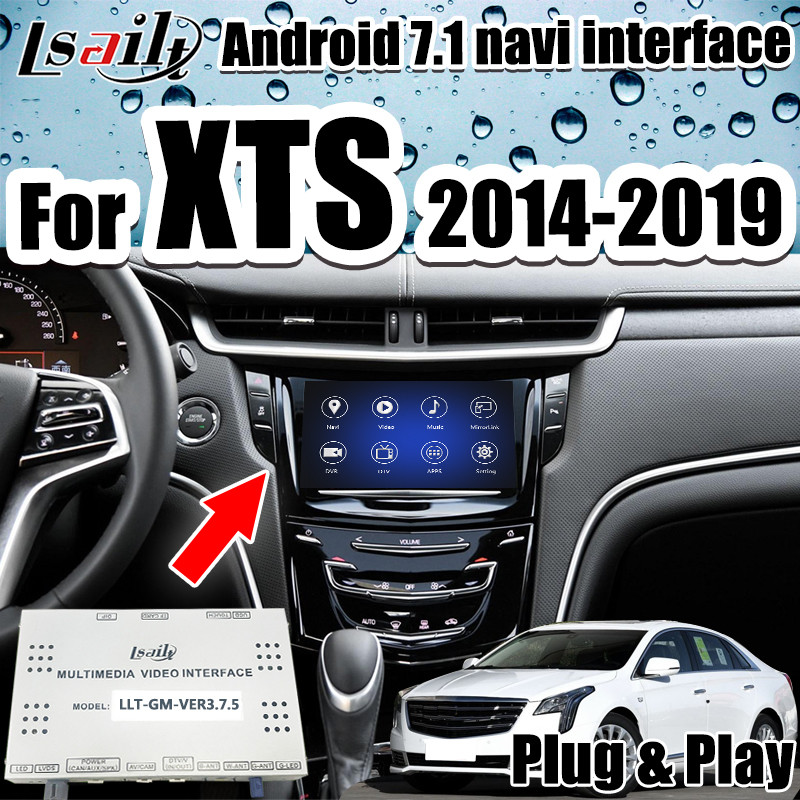  Six-core Android Auto Interface GPS Navigation for Cadillac XTS support Waze Yandex Youtube ,360 panorama by Lsailt Manufactures