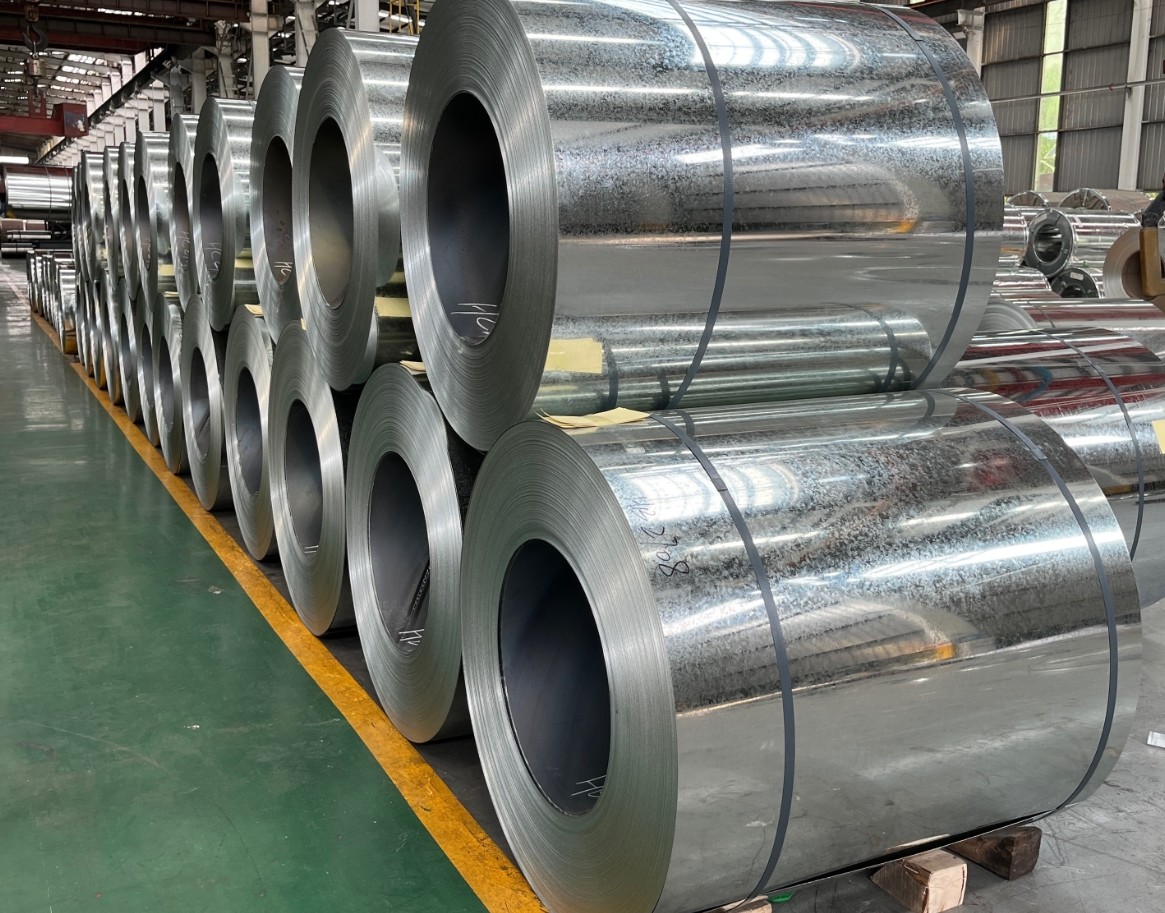 40-275G/M2 Zinc Coated G90 Dx51d Dx52D Dx53D Steel Roll Steel Coil Galvanized 20 Gauge Hot DIP Regular Spangle Full Hard