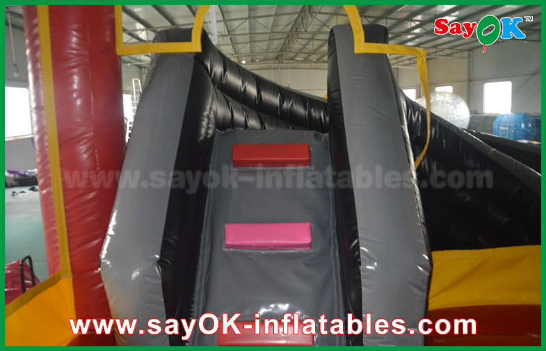 Commercial Inflatable Slide 4 X 6m Or Customized Size Inflatable Bouncy Jumping Toy Castle Water Slide For Kids