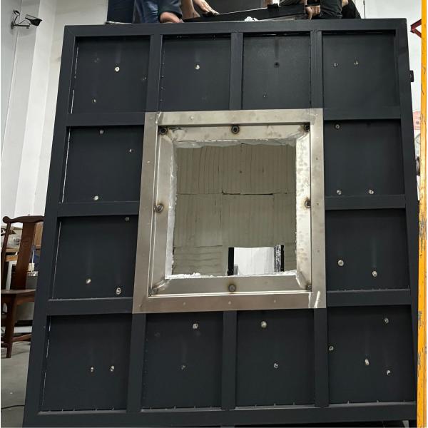 Steel Structure Fireproof Sample Test Furnace High Temperature Resistance Below