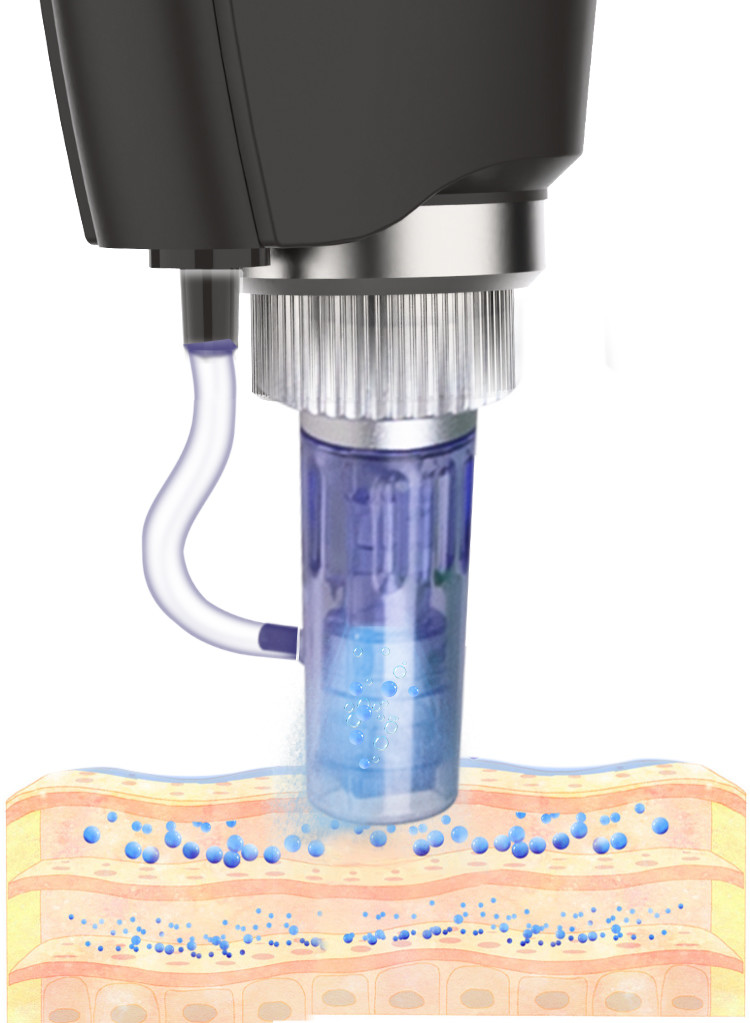 Ultrasound Hydra Facial Machine Nano Needle Hot And Cold Facial Machine For Salon